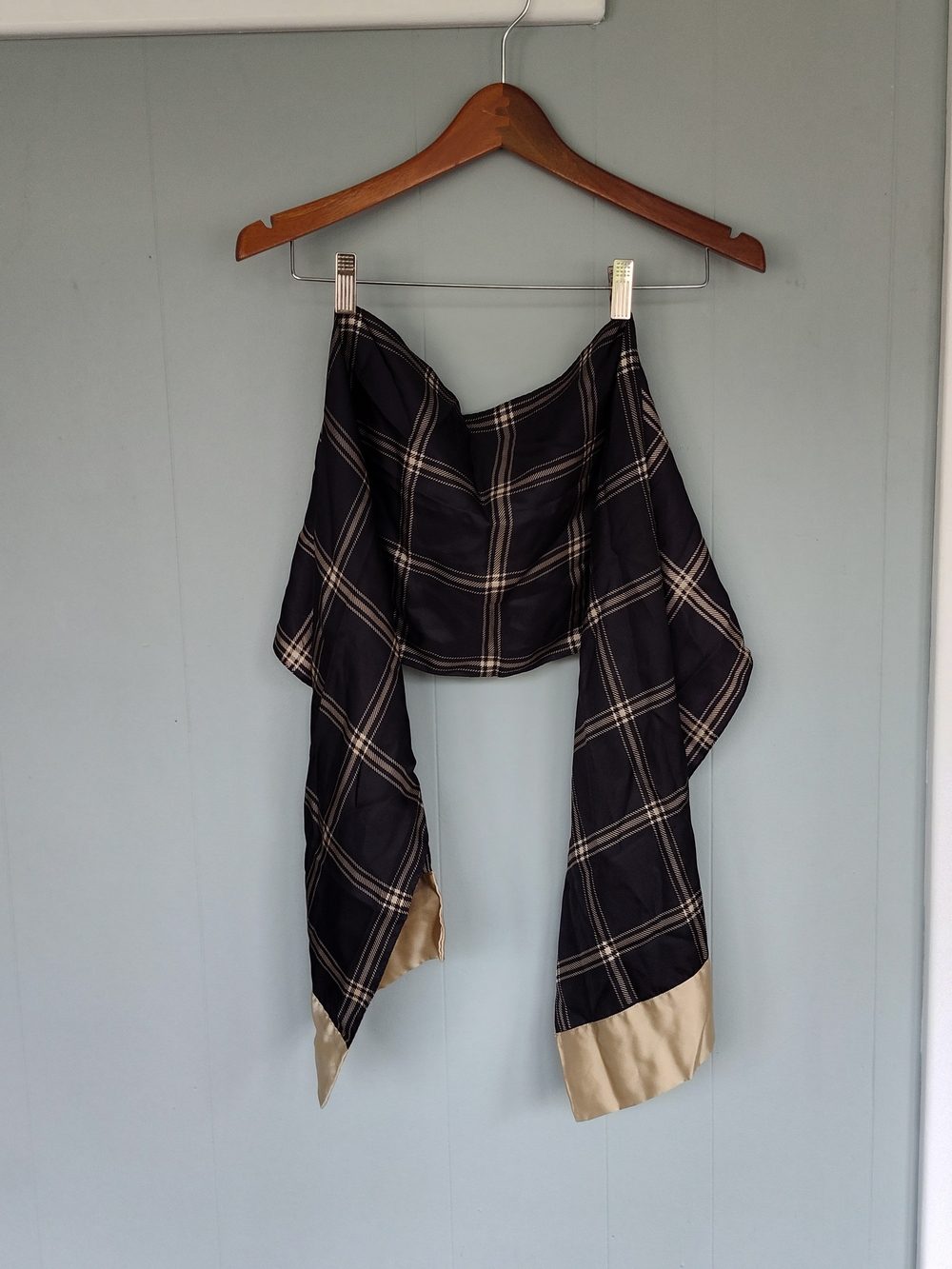 Vintage 100 % Silk Scarf - Talbots (new with tags)